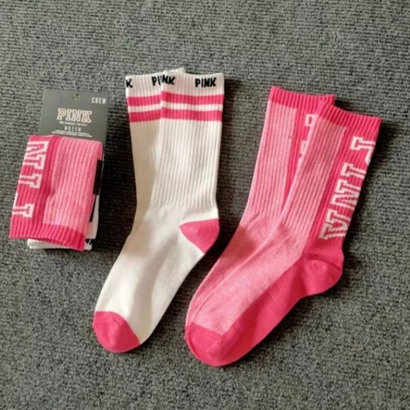 PINK Victoria's Secret Accessories Pink Victorias Secret 2 Pair
